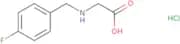 2-{[(4-Fluorophenyl)methyl]amino}acetic acid hydrochloride