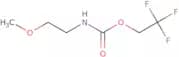 2,2,2-Trifluoroethyl N-(2-methoxyethyl)carbamate