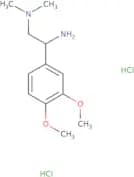 [2-Amino-2-(3,4-dimethoxyphenyl)ethyl]dimethylamine dihydrochloride
