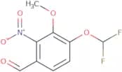 4-(Difluoromethoxy)-3-methoxy-2-nitrobenzaldehyde