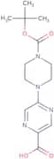 5-(4-(tert-Butoxycarbonyl)piperazin-1-yl)pyrazine-2-carboxylic acid