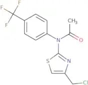 N-[4-(Chloromethyl)-1,3-thiazol-2-yl]-N-[4-(trifluoromethyl)phenyl]acetamide