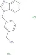 [3-(1H-1,3-Benzodiazol-1-ylmethyl)phenyl]methanamine dihydrochloride