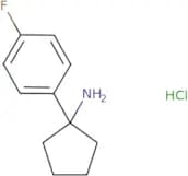 1-(4-Fluorophenyl)cyclopentan-1-amine hydrochloride