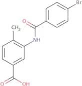 3-(4-Bromobenzamido)-4-methylbenzoic acid