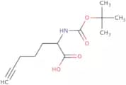 (2S)-2-{[(tert-Butoxy)carbonyl]amino}hept-6-ynoic acid