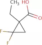 1-Ethyl-2,2-difluorocyclopropane-1-carboxylic acid