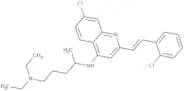 N4-{7-Chloro-2-[2-(2-chloro-phenyl)-vinyl]-quinolin-4-yl}-N1,N1-diethyl-pentane-1,4-diamine