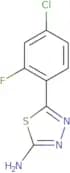 5-(4-Chloro-2-fluorophenyl)-1,3,4-thiadiazol-2-amine