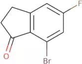 7-Bromo-5-fluoro-1-indanone