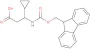 (3R)-3-Cyclopropyl-3-({[(9H-fluoren-9-yl)methoxy]carbonyl}amino)propanoic acid