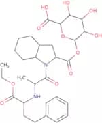 Trandolapril acyl-β-D-glucuronide