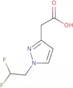 2-[1-(2,2-Difluoroethyl)-1H-pyrazol-3-yl]acetic acid