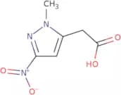 2-(1-Methyl-3-nitro-1H-pyrazol-5-yl)acetic acid