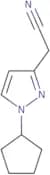 2-(1-Cyclopentyl-1H-pyrazol-3-yl)acetonitrile