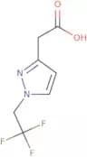 2-[1-(2,2,2-Trifluoroethyl)-1H-pyrazol-3-yl]acetic acid