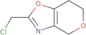 2-(Chloromethyl)-6,7-dihydro-4H-pyrano[3,4-d]oxazole