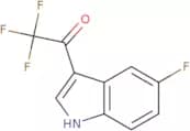 2,2,2-Trifluoro-1-(5-fluoro-1H-indol-3-yl)ethan-1-one