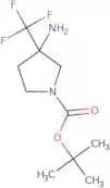 tert-butyl 3-amino-3-(trifluoromethyl)pyrrolidine-1-carboxylate