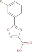 5-(3-Fluorophenyl)-1,2,4-oxadiazole-3-carboxylic acid