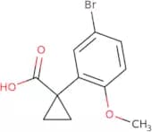 1-(5-Bromo-2-methoxyphenyl)cyclopropane-1-carboxylic acid