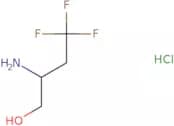 2-Amino-4,4,4-trifluorobutan-1-ol hydrochloride