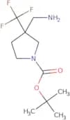 tert-butyl 3-(aminomethyl)-3-(trifluoromethyl)pyrrolidine-1-carboxylate
