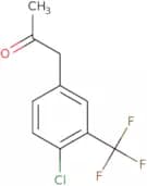 1-[4-Chloro-3-(trifluoromethyl)phenyl]propan-2-one