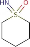 Hexahydro-1λ4-​thiopyran-​1-​imine 1-​oxide