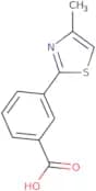 3-(4-Methyl-1,3-thiazol-2-yl)benzoic acid