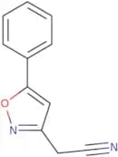 (5-Phenylisoxazol-3-yl)acetonitrile
