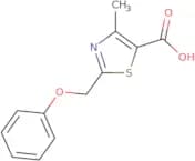 4-Methyl-2-(phenoxymethyl)-1,3-thiazole-5-carboxylic acid
