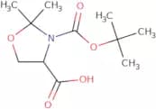 (4R)-3-[(tert-Butoxy)carbonyl]-2,2-dimethyl-1,3-oxazolidine-4-carboxylic acid