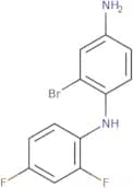 2-Bromo-1-N-(2,4-difluorophenyl)benzene-1,4-diamine