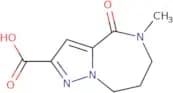 5-Methyl-4-oxo-5,6,7,8-tetrahydro-4H-pyrazolo[1,5-a][1,4]diazepine-2-carboxylic acid