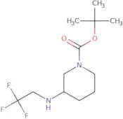tert-Butyl 3-[(2,2,2-trifluoroethyl)amino]piperidine-1-carboxylate