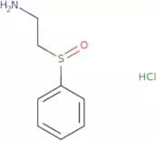 2-(Benzenesulfinyl)ethan-1-amine hydrochloride