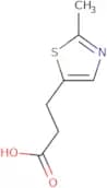3-(2-Methyl-1,3-thiazol-5-yl)propanoic acid