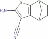 4-Amino-3-thiatricyclo[5.2.1.0,2,6]deca-2(6),4-diene-5-carbonitrile