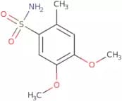 4,5-Dimethoxy-2-methylbenzene-1-sulfonamide