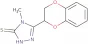 5-(2,3-Dihydro-1,4-benzodioxin-2-yl)-4-methyl-4H-1,2,4-triazole-3-thiol