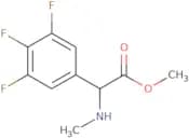 Methyl 2-(methylamino)-2-(3,4,5-trifluorophenyl)acetate
