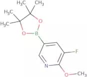 3-Fluoro-2-methoxy-5-(4,4,5,5-tetramethyl-1,3,2-dioxaborolan-2-yl)pyridine
