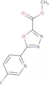 Methyl 5-(5-fluoropyridin-2-yl)-1,3,4-oxadiazole-2-carboxylate