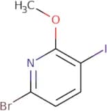 6-Bromo-3-iodo-2-methoxypyridine
