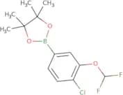 2-(4-Chloro-3-difluoromethoxyphenyl)-4,4,5,5-tetramethyl-1,3,2-dioxaborolane