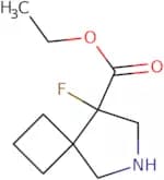 Ethyl 8-fluoro-6-azaspiro[3.4]octane-8-carboxylate