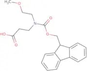 3-{[(9H-Fluoren-9-ylmethoxy)carbonyl](2-methoxyethyl)amino}propanoic acid