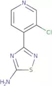 3-(3-Chloropyridin-4-yl)-1,2,4-thiadiazol-5-amine