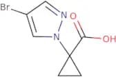 1-(4-Bromo-1H-pyrazol-1-yl)cyclopropane-1-carboxylic acid